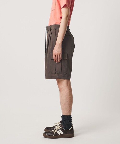 UNITED ARROWS(ユナイテッドアローズ)の「DotAir ドットエア カーゴ ショーツ 吸水速乾 タテストレッチ(その他パンツ・メンズ・ブラック/ダークブラウン・XL/M/L/S)」の8枚目の写真