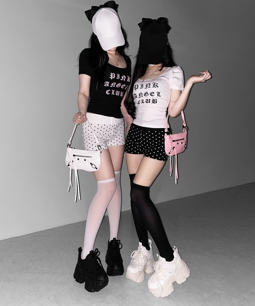 me+em select(ミームセレクト)の「【 +10.5cm盛れ 】レースアップ厚底スニーカー / +10.5cm lace-up platform sneakers(スニーカー・レディース・アイボリー/ブラック・37/38/39/40)」の13枚目の写真