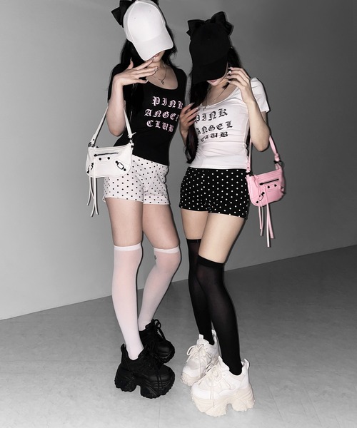 me+em select(ミームセレクト)の「【 +10.5cm盛れ 】レースアップ厚底スニーカー / +10.5cm lace-up platform sneakers(スニーカー・レディース・アイボリー/ブラック・37/38/39/40)」の14枚目の写真