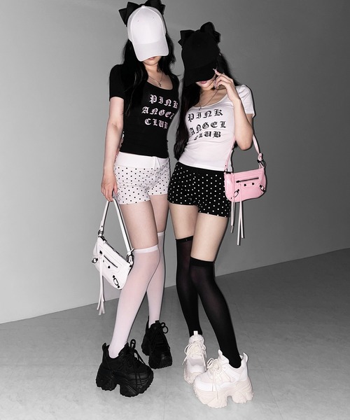 me+em select(ミームセレクト)の「【 +10.5cm盛れ 】レースアップ厚底スニーカー / +10.5cm lace-up platform sneakers(スニーカー・レディース・アイボリー/ブラック・37/38/39/40)」の15枚目の写真