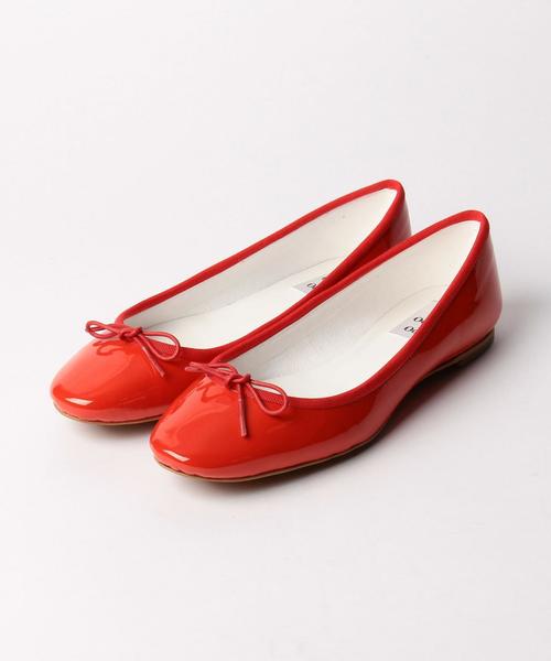 ODETTE E ODILE（オデットエオディール）の「【オーダー】OFD バレリーナ CT オーダー/レッド（バレエシューズ・レディース・レッド・24cm/21.5cm/22cm/24.5cm/22.5cm/25cm/23cm/23.5cm）」の5枚目の写真