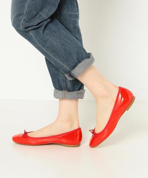ODETTE E ODILE（オデットエオディール）の「【オーダー】OFD バレリーナ CT オーダー/レッド（バレエシューズ・レディース・レッド・24cm/21.5cm/22cm/24.5cm/22.5cm/25cm/23cm/23.5cm）」の13枚目の写真
