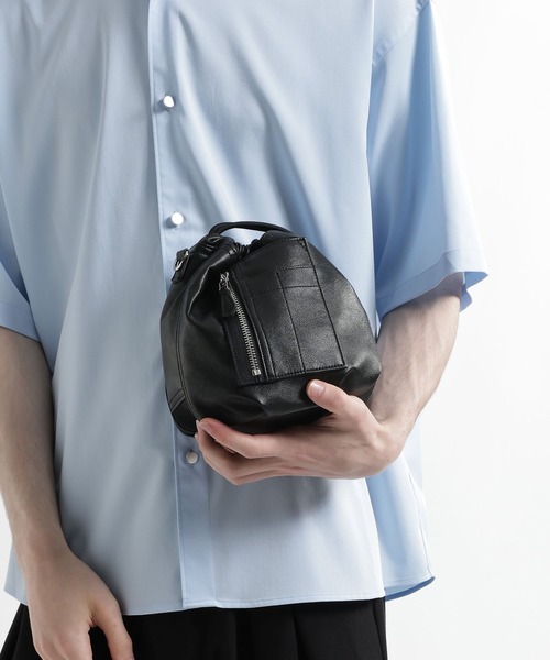 HARE(ハレ)の「MA-1キンチャクBAG(HARE)(ショルダーバッグ・メンズ・ブラック系その他/ブラック・FREE)」の20枚目の写真
