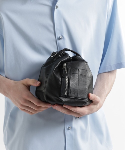 HARE(ハレ)の「MA-1キンチャクBAG(HARE)(ショルダーバッグ・メンズ・ブラック系その他/ブラック・FREE)」の21枚目の写真