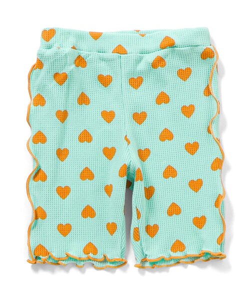 apres les cours(アプレレクール)の「メローワッフルサイクルハーフパンツ(その他パンツ・キッズ・サックスブルー/ミント/クリーム/アイボリー・80/90/100/110/120/130)」の15枚目の写真