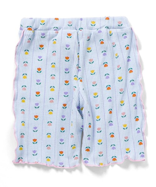 apres les cours(アプレレクール)の「メローワッフルサイクルハーフパンツ(その他パンツ・キッズ・サックスブルー/ミント/クリーム/アイボリー・80/90/100/110/120/130)」の17枚目の写真