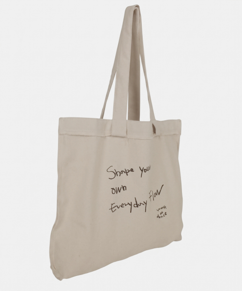 WORK OR DANCE(ワーク オア ダンス)の「Fray Bag ivory(エコバッグ/サブバッグ・メンズ・その他・FREE)」の5枚目の写真