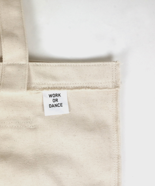 WORK OR DANCE(ワーク オア ダンス)の「Fray Bag ivory(エコバッグ/サブバッグ・メンズ・その他・FREE)」の9枚目の写真