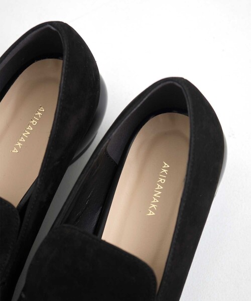 AKIRANAKA(アキラナカ)の「【AKIRANAKA/アキラナカ】別注 ヌバックトンボローファー(ローファー・レディース・ブラック/ネイビー/ブラウン・38/39/36/37)」の9枚目の写真