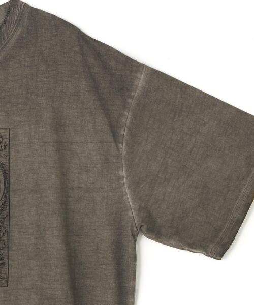DANKE SCHON(ダンケシェーン)の「DankeSchon/ダンケシェーン/SPRAYBURN EMBLEM(Tシャツ/カットソー・レディース・ベージュ・M/L)」の3枚目の写真