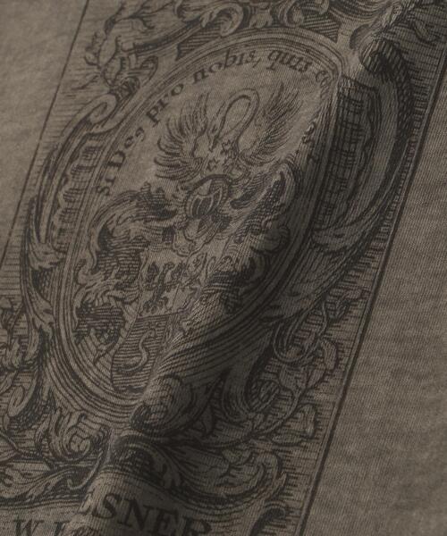 DANKE SCHON(ダンケシェーン)の「DankeSchon/ダンケシェーン/SPRAYBURN EMBLEM(Tシャツ/カットソー・レディース・ベージュ・M/L)」の5枚目の写真