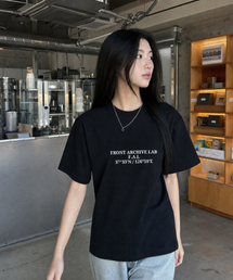 COORD オーバーサイズ 半袖Tシャツ [ブラック]