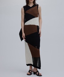 Ameri(�A����)��2WAY KNITTING PATTERN DRESS(�h���X)
