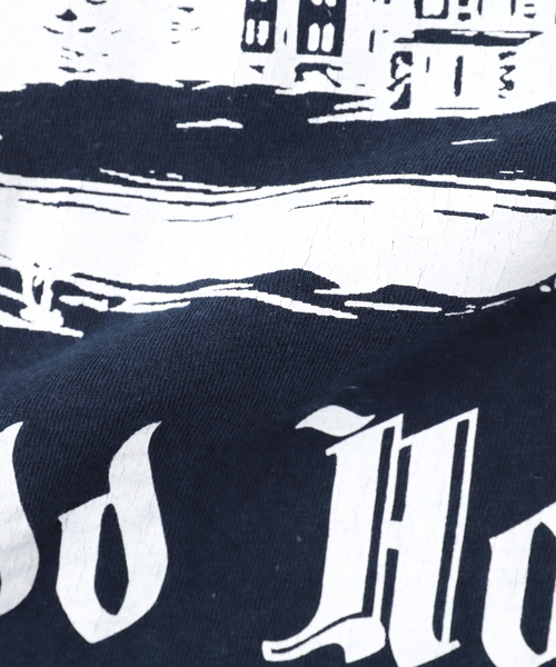 DAIRIKU(ダイリク)の「DAIRIKU / ダイリク "Odd Hotel" Reverside H-S Tee(Tシャツ/カットソー・メンズ・ネイビー/ブラック・MEDIUM/LARGE/SMALL)」の15枚目の写真