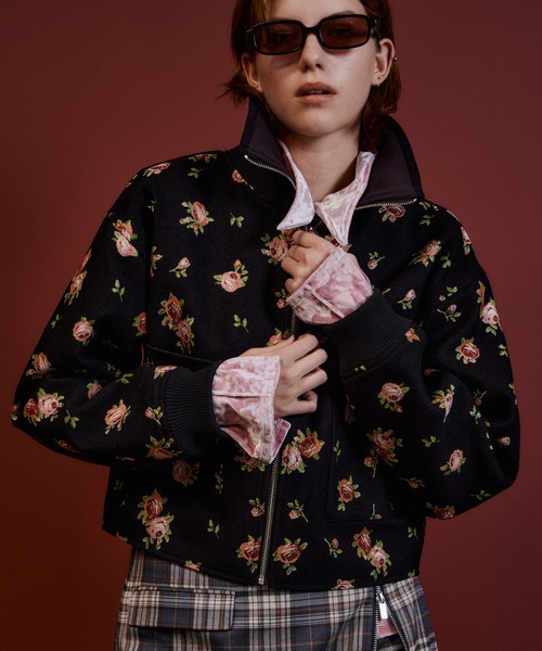 MAISON SPECIAL（メゾンスペシャル）の「Velour Polo Shirt/ベロアポロシャツ（ポロシャツ・レディース・ピンク/ブラウン/グリーン・FREE）」の17枚目の写真
