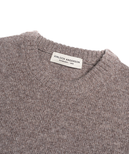EDINBURGH CLUB(エディンバラクラブ)の「SHETLAND WOOL ANCHOR KNIT (GREY)(ニット/セーター・メンズ・グレー・MEDIUM/LARGE/X-LARGE)」の3枚目の写真