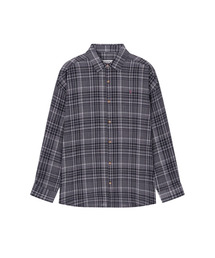 OCHERS（オーカーズ）の「チェックシャツ No.0004 コールブラック（シャツ/ブラウス）」