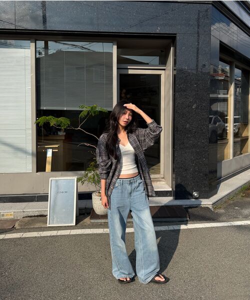 OCHERS（オーカーズ）の「チェックシャツ No.0004 コールブラック（シャツ/ブラウス・メンズ・その他・2/1）」の3枚目の写真