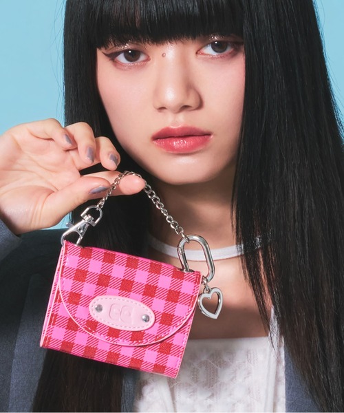 財布（ピンク/桃色系・チェック柄）ファッション通販 - ZOZOTOWN