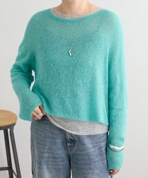 BEARDSLEY | 《8/1(土)12:00予約開始予定》レイヤードクルーニット(ニット/セーター)
