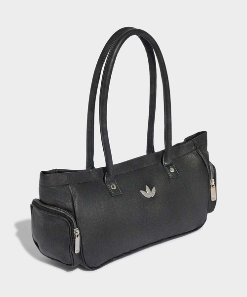 adidas(アディダス)の「アディダス オリジナルス ロング丈 ポケット付き バッグ / アディダスオリジナルス adidas Originals(ショルダーバッグ・メンズ・ブラック・FREE)」の3枚目の写真