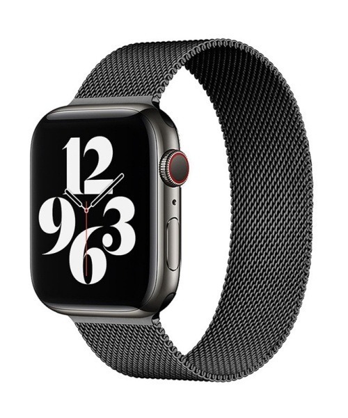 Fun & Daily（ファンアンドデイリー）の「F&D : Stainless Apple Watch Band（デジタル腕時計・メンズ・ネイビー/シルバー/ブラック・44/40）」の8枚目の写真