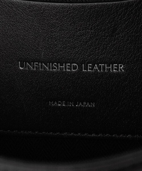 UNITED ARROWS(ユナイテッドアローズ)の「UNFINISHED LEATHER/アンフィニッシュドレザー ワンショルダーバッグ(ショルダーバッグ・メンズ・ブラック・FREE)」の10枚目の写真