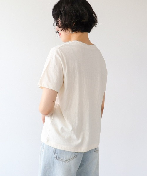 Three Four Time(スリーフォータイム)の「レトロプリントTシャツ(Tシャツ/カットソー・レディース・アイボリー・FREE)」の5枚目の写真