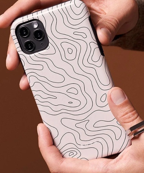 【新品未使用】BURGA iPhone17用ケース 大理石柄 MagSafe対応 スマホケース おしゃれ 北欧デザイン 海外ブランド 耐衝撃