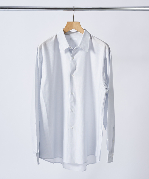 KANEMASA PHIL.（カネマサフィル）の「Kanemasa Phil. (カネマサ フィル)46G Stripe Modest Shirts（シャツ/ブラウス・メンズ・イエロー/ブルー系その他・MEDIUM/LARGE）」の3枚目の写真