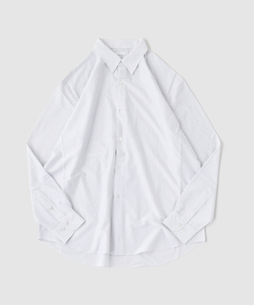 KANEMASA PHIL.（カネマサフィル）の「Kanemasa Phil. (カネマサ フィル)46G Stripe Modest Shirts（シャツ/ブラウス・メンズ・イエロー/ブルー系その他・MEDIUM/LARGE）」の10枚目の写真