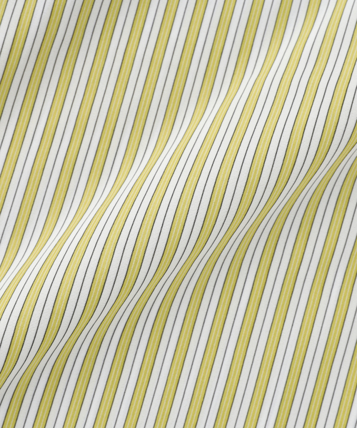 KANEMASA PHIL.（カネマサフィル）の「Kanemasa Phil. (カネマサ フィル)46G Stripe Modest Shirts（シャツ/ブラウス・メンズ・イエロー/ブルー系その他・MEDIUM/LARGE）」の14枚目の写真