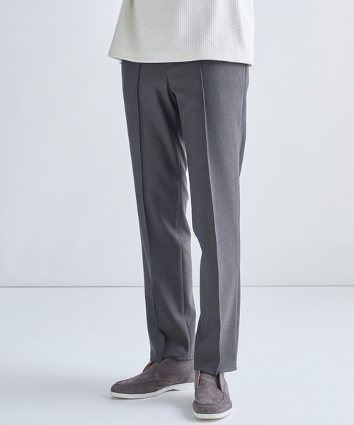 MEN'S BIGI（メンズビギ）の「PRES WARMアムンゼンストレッチイージーパンツ［発熱/保温/ストレッチ］（その他パンツ・メンズ・ブラック/チャコールグレー/グレー・04/03/02/01）」の3枚目の写真