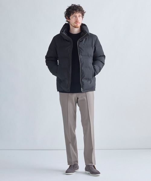 MEN'S BIGI（メンズビギ）の「PRES WARMアムンゼンストレッチイージーパンツ［発熱/保温/ストレッチ］（その他パンツ・メンズ・ブラック/チャコールグレー/グレー・04/03/02/01）」の9枚目の写真