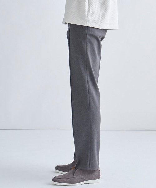 MEN'S BIGI（メンズビギ）の「PRES WARMアムンゼンストレッチイージーパンツ［発熱/保温/ストレッチ］（その他パンツ・メンズ・ブラック/チャコールグレー/グレー・04/03/02/01）」の6枚目の写真