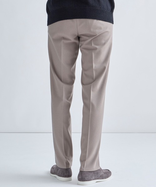 MEN'S BIGI（メンズビギ）の「PRES WARMアムンゼンストレッチイージーパンツ［発熱/保温/ストレッチ］（その他パンツ・メンズ・ブラック/チャコールグレー/グレー・04/03/02/01）」の5枚目の写真