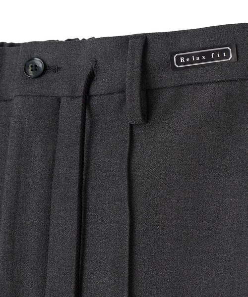 MEN'S BIGI（メンズビギ）の「PRES WARMアムンゼンストレッチイージーパンツ［発熱/保温/ストレッチ］（その他パンツ・メンズ・ブラック/チャコールグレー/グレー・04/03/02/01）」の20枚目の写真
