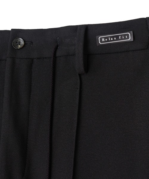 MEN'S BIGI（メンズビギ）の「PRES WARMアムンゼンストレッチイージーパンツ［発熱/保温/ストレッチ］（その他パンツ・メンズ・ブラック/チャコールグレー/グレー・04/03/02/01）」の18枚目の写真