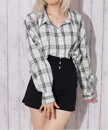 【着回し自在!3WAY】チェック柄シャツ|全3色