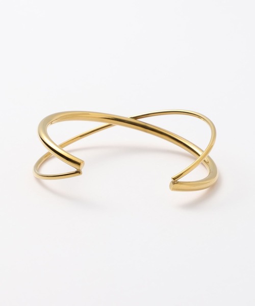 Andemiu（アンデミュウ）の「クロスラインバングル/1066845（バングル/リストバンド・レディース・ゴールド・FREE）」の5枚目の写真
