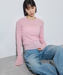 アンチピリングクルーネックフィットプルオーバー