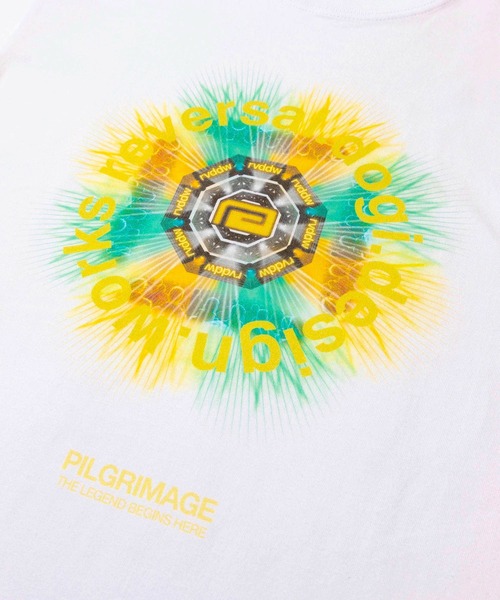 reversal.dogi.design.works（リバーサル・ドーギ・デザイン・ワークス）の「＜reversal/リバーサル＞PILGRIMAGE BIG MARK COTTON TEE（Tシャツ/カットソー・メンズ・ホワイト/ブラック・XL/L/M）」の5枚目の写真