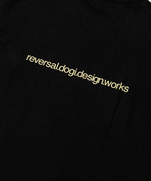 reversal.dogi.design.works（リバーサル・ドーギ・デザイン・ワークス）の「＜reversal/リバーサル＞PILGRIMAGE BIG MARK COTTON TEE（Tシャツ/カットソー・メンズ・ホワイト/ブラック・XL/L/M）」の13枚目の写真