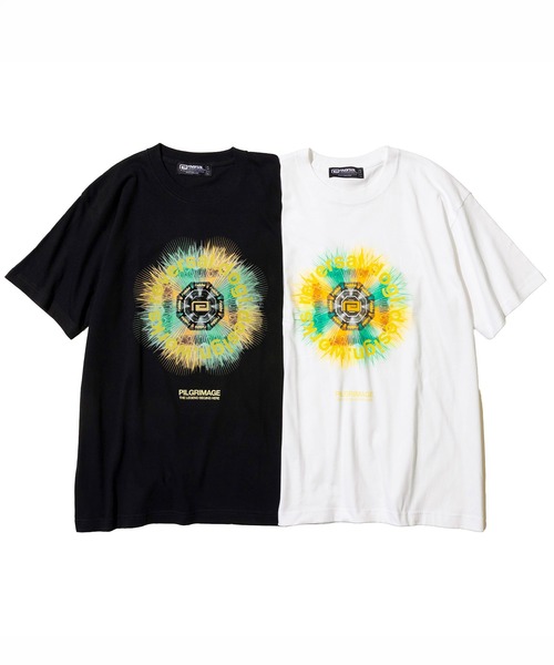 reversal.dogi.design.works（リバーサル・ドーギ・デザイン・ワークス）の「＜reversal/リバーサル＞PILGRIMAGE BIG MARK COTTON TEE（Tシャツ/カットソー・メンズ・ホワイト/ブラック・XL/L/M）」の16枚目の写真