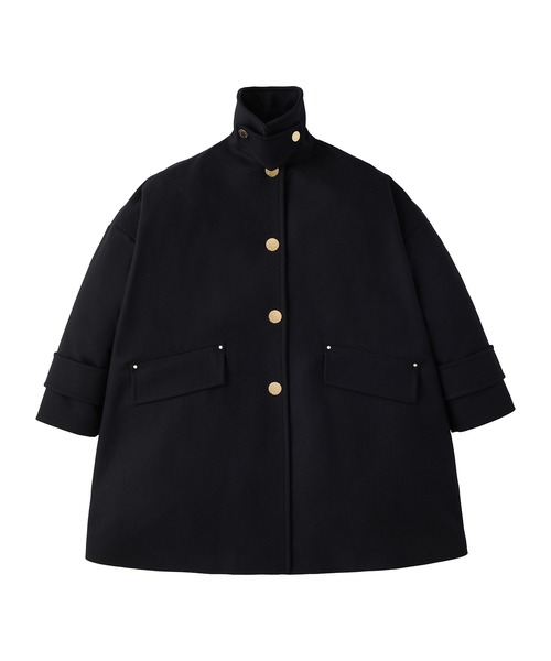 Mackintosh（マッキントッシュ）の「NEW HUMBIE（ステンカラーコート・レディース・ブラック/ネイビー・4/6/8）」の5枚目の写真