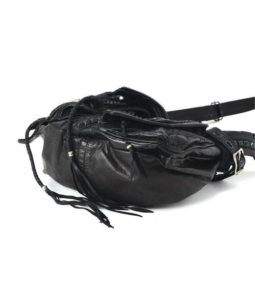 KMRii(ケムリ)の「KMRii/ケムリ/KB-Shoulder Black Serpent Killer(ショルダーバッグ・メンズ・ブラック・F)」の11枚目の写真