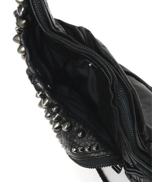 KMRii(ケムリ)の「KMRii/ケムリ/KB-Shoulder Black Serpent Killer(ショルダーバッグ・メンズ・ブラック・F)」の13枚目の写真