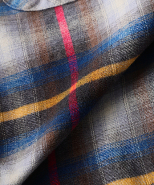 PENDLETON(ペンドルトン)の「PENDLETON / ペンドルトン 別注 コットン シャギー オープンカラーシャツ(シャツ/ブラウス・メンズ・キャメル/ホワイト×ホワイト/カーキ/チャコールグレー/ブラウン・LARGE/MEDIUM)」の19枚目の写真