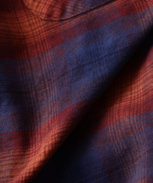 PENDLETON(ペンドルトン)の「PENDLETON / ペンドルトン 別注 コットン シャギー オープンカラーシャツ(シャツ/ブラウス・メンズ・キャメル/ホワイト×ホワイト/カーキ/チャコールグレー/ブラウン・LARGE/MEDIUM)」の14枚目の写真
