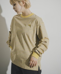 ザ グッドランド マーケット GOOD BORDER L/S TEE
